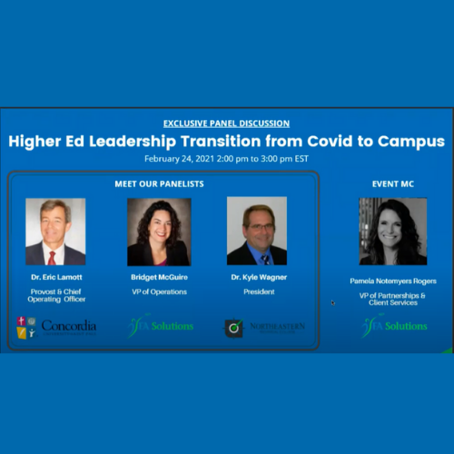 HigherEd Leadership Transition from Covid to Campus
